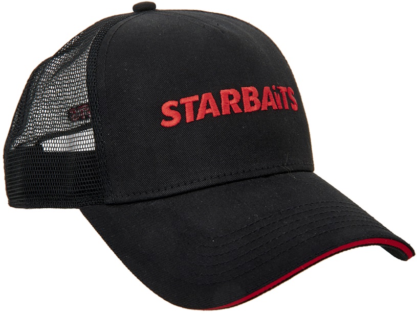 Starbaits kšiltovka black red new