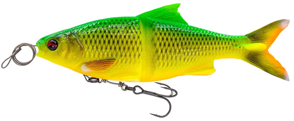 Savage gear gumová nástraha 3d line thru glide roach slow sinking fire roach - 23 cm 170 g