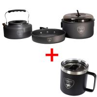 Giants Fishing Akční Set Sada Nádobí S Konvičkou + Nerezový Thermo Hrnek 400 ml Giants Fishing Akční Set Sada Nádobí S Konvičkou + Nerezový Thermo Hrnek 400 ml