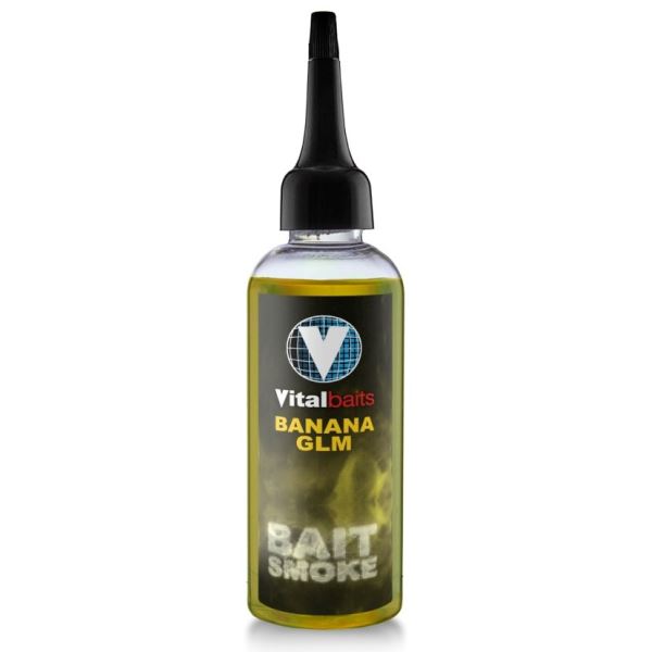 Vitalbaits Booster Bait Smoke Banana GLM 100 ml