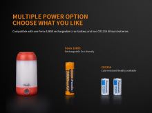 Fenix Nabíjecí Lucerna CL26R Černá (8)