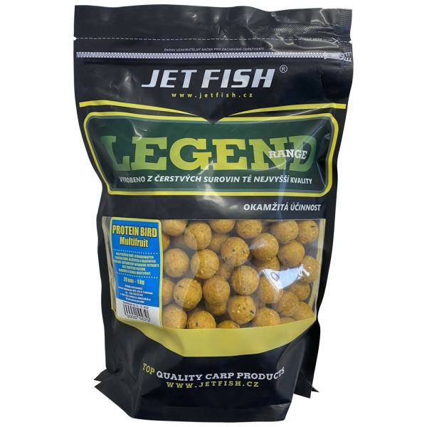 Jet Fish Boilie Legend Range Protein Bird Multifruit - 900 g 16 mm