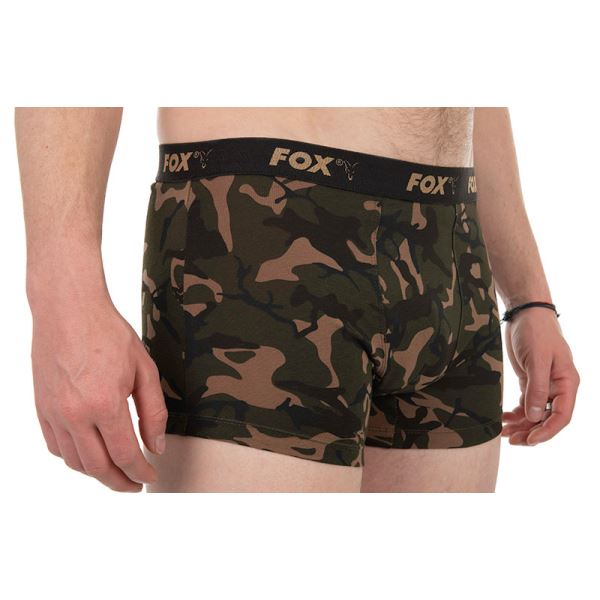 Fox Trenýrky Camo Boxers 3 ks