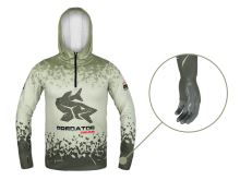 Delphin Tričko S Kapucí UV Armor 50+ Predator (6)