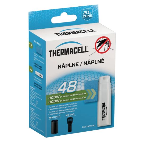 Thermacell Náhradní Náplně 12 ks + Kartuše 4 ks