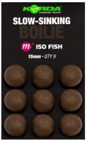 Korda Umělé Boilie Slow Sinking Boilie ISO Fish (1)