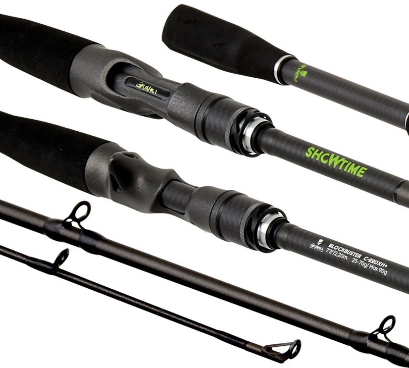 Gunki prut showtime block buster c xh 2,2 m 25-70 g 1+1-díl