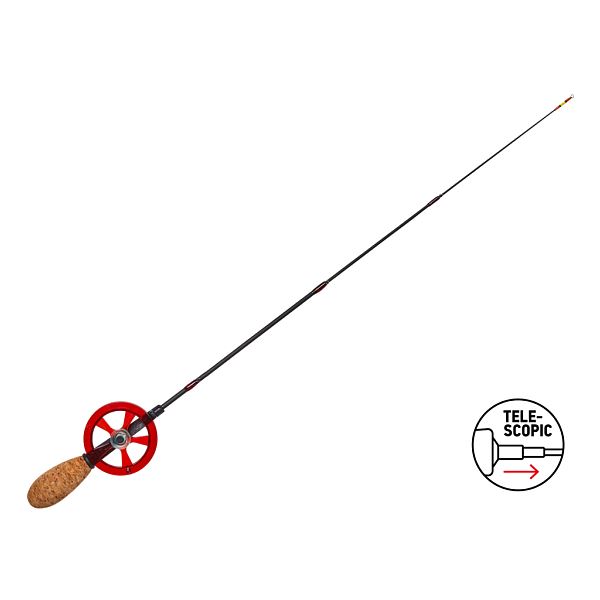 Lucky John Prut Na Dírky Ice Fishing C-Tech Jig Light 55 cm Tele 3-Díl