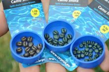 Carp´R´Us zátěžové broky Camo Shotz Green-0,90 g