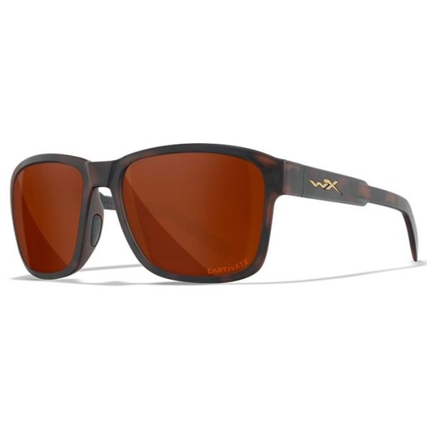 Wiley X Polarizační Brýle Trek Captivate Polarized Copper Matte Havanna Brown