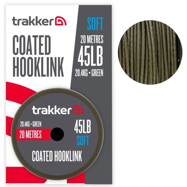 Trakker Návazcová Šňůra Soft Coated Hooklink 20 m