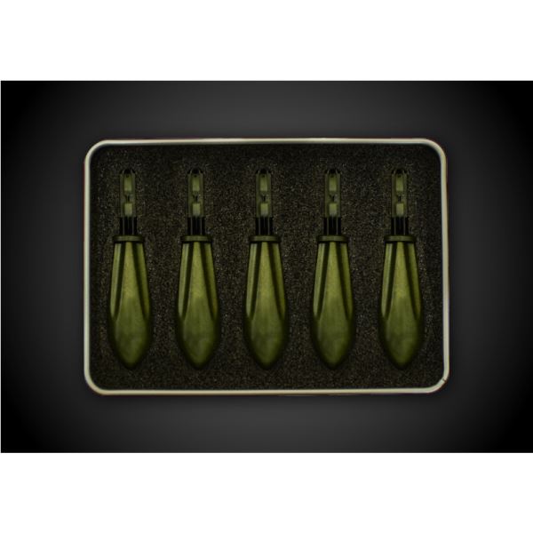 Gemini Olova A.R.C System Leads 128 g 5 ks Weed Green