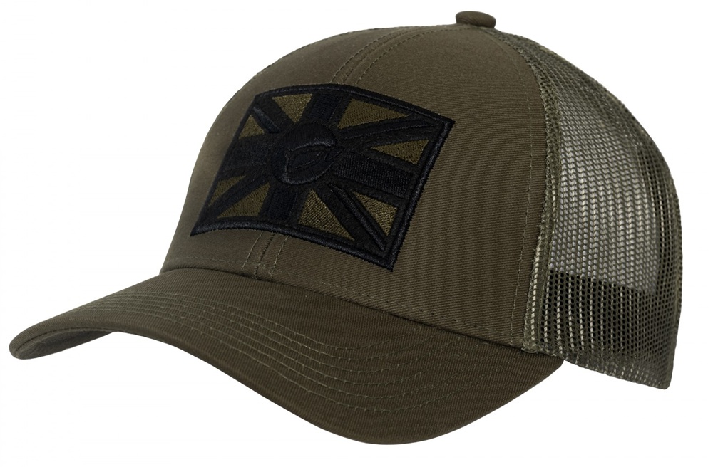 Korda kšiltovka union jack trucker cap
