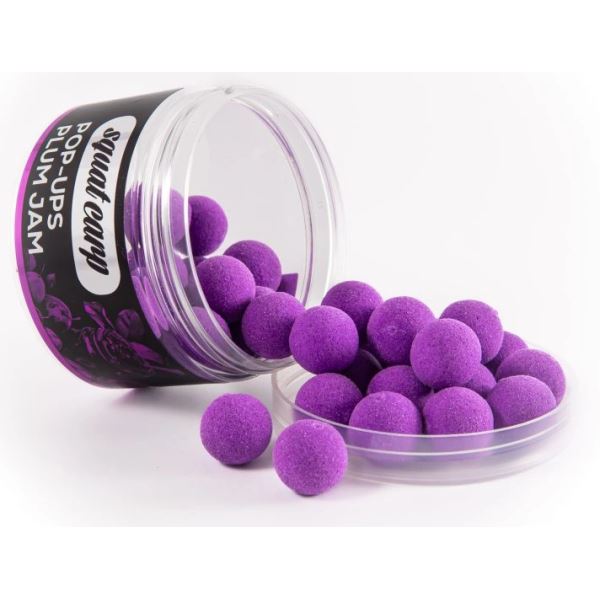 Squat Carp Plovoucí Boilies Pop-Up Plum Jam 60 g