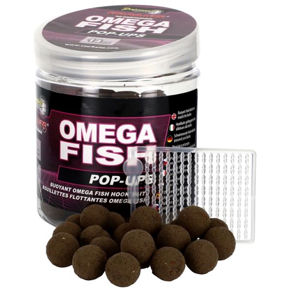 Starbaits Boilie Plovoucí Omega Fish 80 g