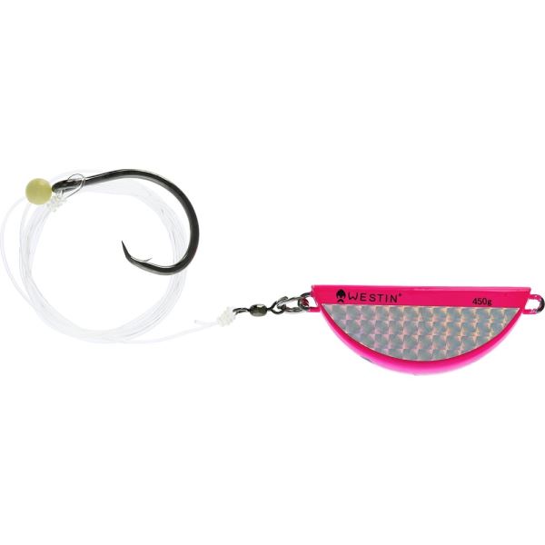 Westin Návazec Halibut Anti Twist Rig Circle Hook Pink Flash - 450 g