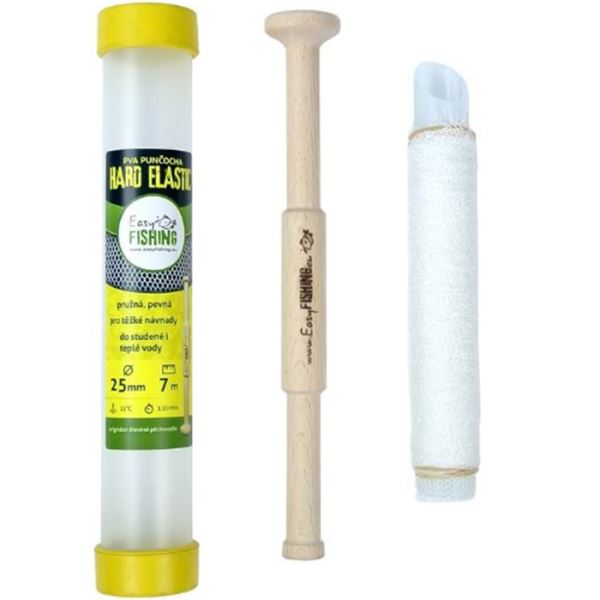 Easy Fishing PVA Punčocha Elastic Hard Komplet 7 m 40 mm