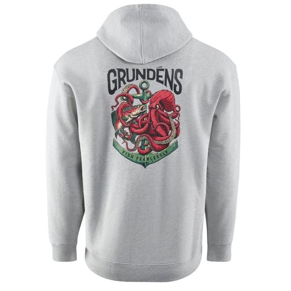 Grundéns Mikina Displacement DWR Hoodie Octo-Trout Athletic Heather