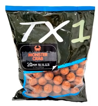 Levně Shimano boilie tx1 monster crab - 1 kg 24 mm