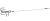 Fox Rage Strike Point Stinger Large Lure 2 ks - Velikost 2/0 Délka 16 cm Nosnost 29 kg