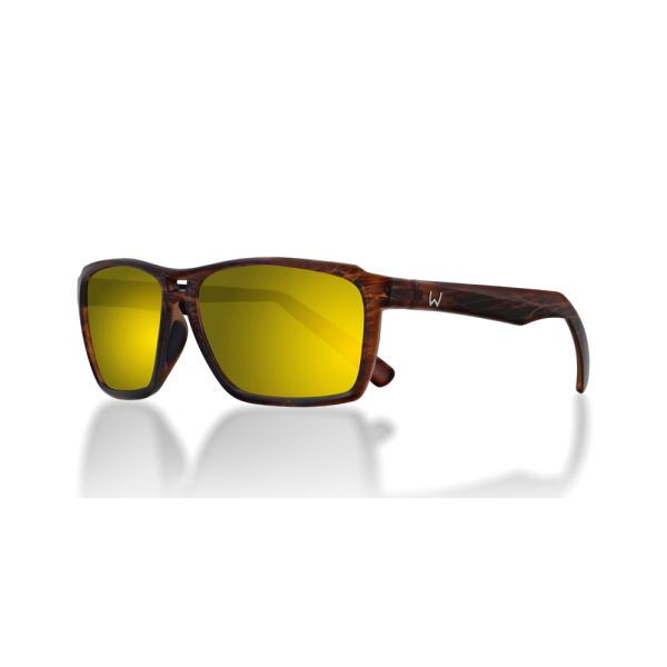 Westin Polarizační Brýle W6 Street 150 Matte Brown Stripe LB Brown Yellow AR Green