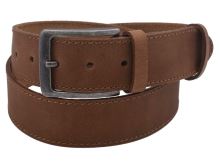 Mercucio Rybářský Dárkový Set Pstruh - Pánská Peněženka a Kožený Opasek Světlý Šitý (2)