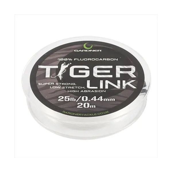 Gardner Fluorocarbonový Vlasec Tiger Link 20 m