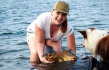 R-SPEKT Tričko Carp Love Dámské Bílé (7)