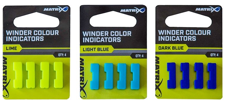Matrix Vložky Pro Kostřičky Winder Colour Indicators Light Blue 4 ks (1)