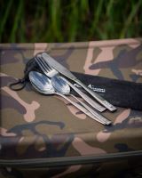 Fox Sada Příborů Black Stainless Cutlery Set (6)
