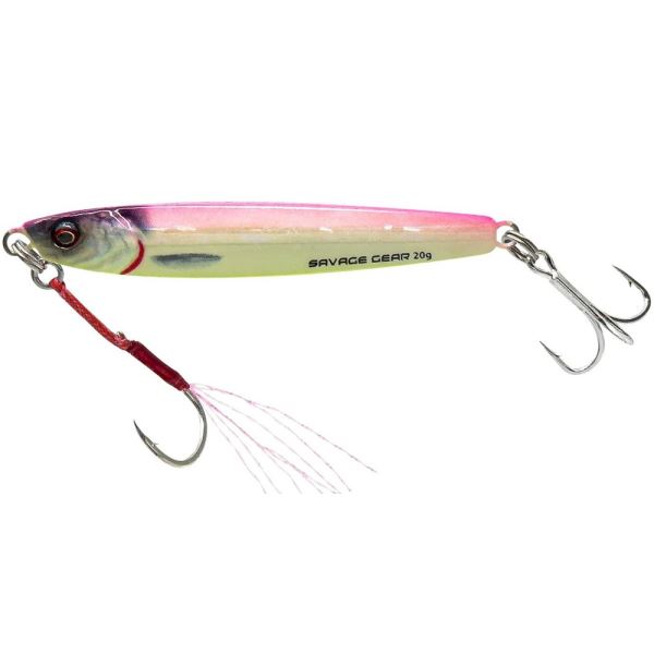 Savage Gear Pilkr 3D Jig Minnow Sinking Glow Pink