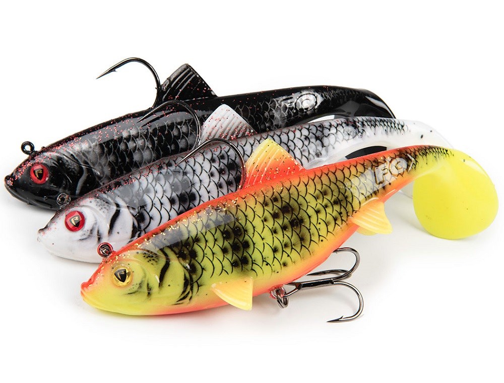 Fox Rage Gumová Nástraha Wobble Replicant Zebra UV (3)
