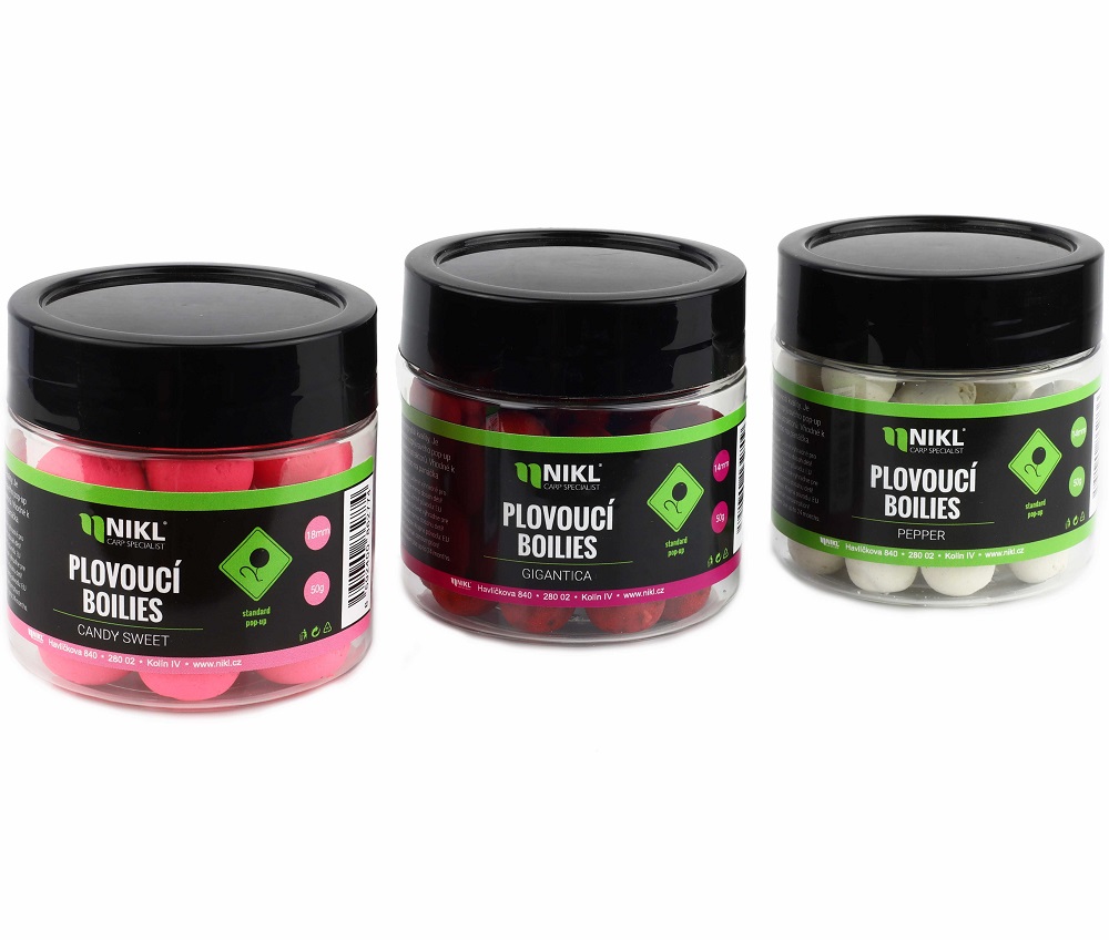 Levně Nikl plovoucí boilies zralý banán 50 g - 16 mm