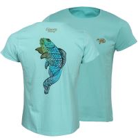 Giants Fishing Tričko Zelené Koi Kapr Dámské - XL