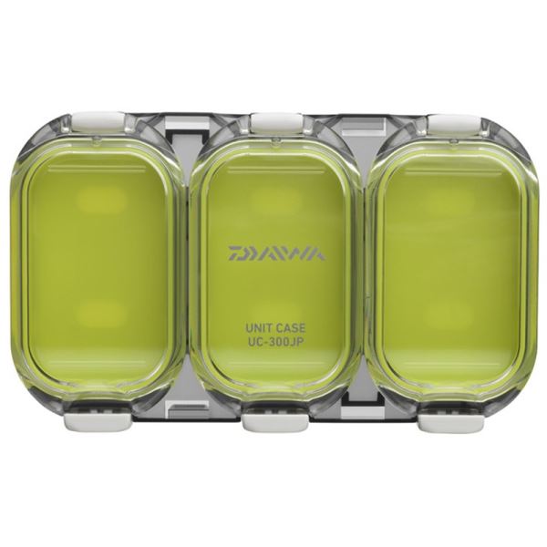 Daiwa Vodotěsná Krabička Waterproof Sealed Unit Case 300 Zelená - 3 Přihrádky