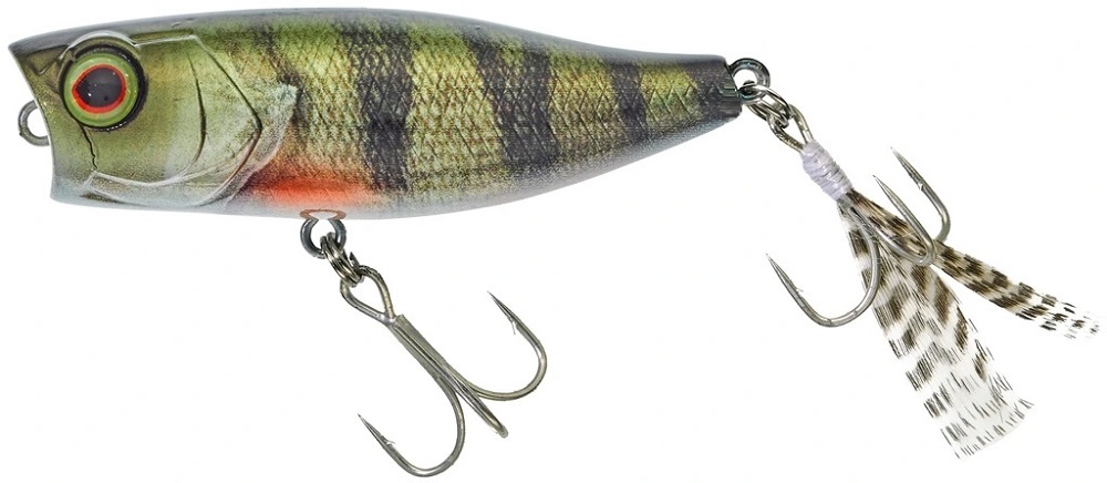 Levně Illex wobler chubby popper 4,2 cm 3,3 g perch