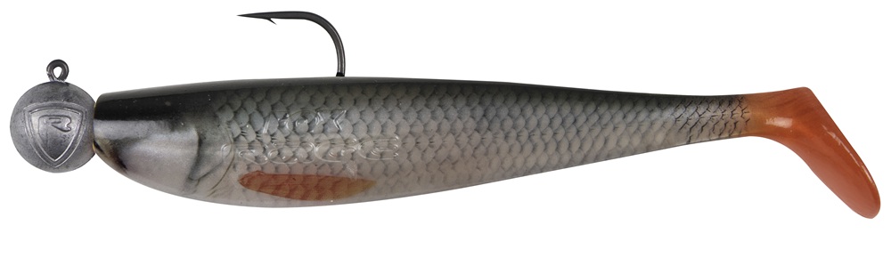 Fox rage gumová nástraha loaded zander pro shad ultra natural roach - 12 cm 15 g