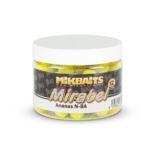 Mikbaits Mirabel Fluo boilie 150 ml 12 mm