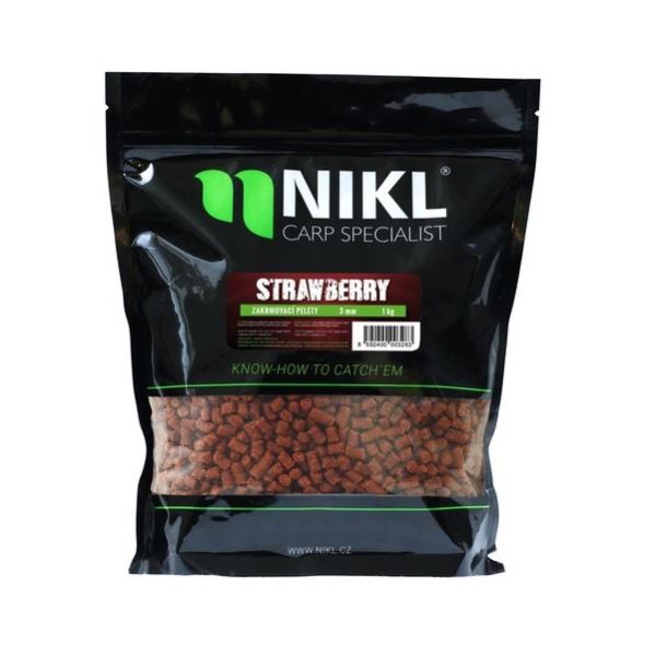 Nikl Pelety Strawberry 1 kg