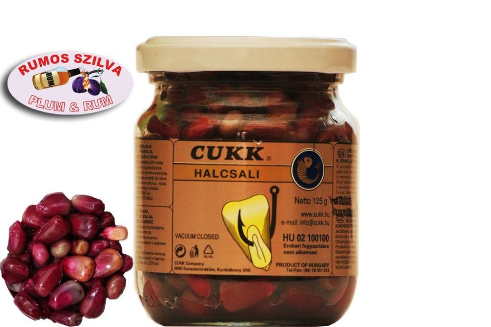 Levně Cukk kukuřice bez nálevu 220 ml - rumová švestka