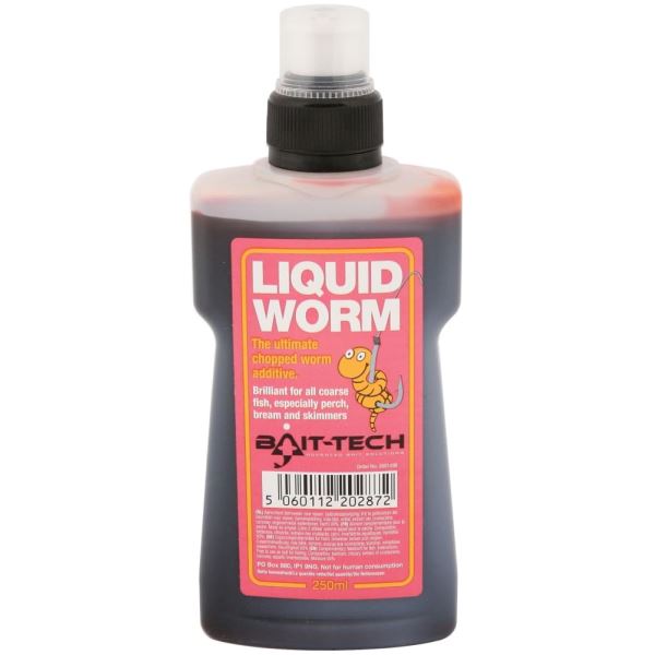 Bait-Tech Tekutý Posilovač Liquid Worm 250 ml