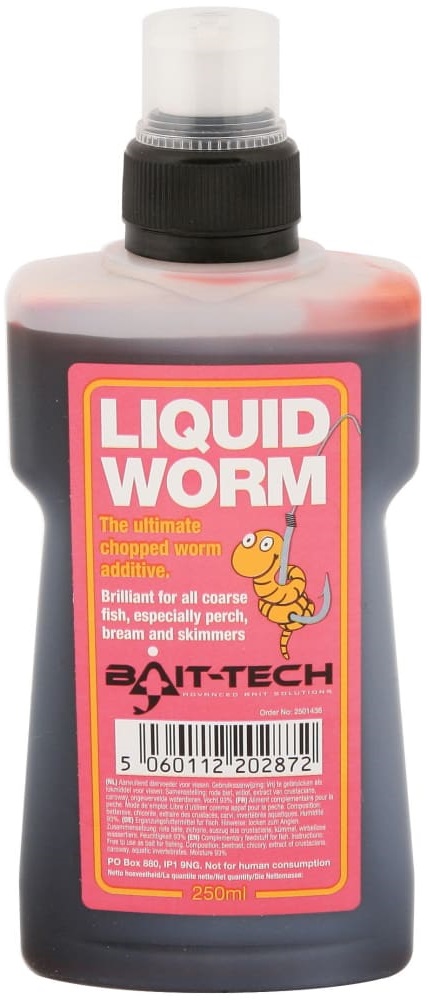 Levně Bait-tech tekutý posilovač liquid worm 250 ml