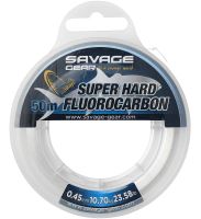 Savage Gear Fluorocarbon Super Hard Clear - 50 m 0,50 mm 13,2 kg