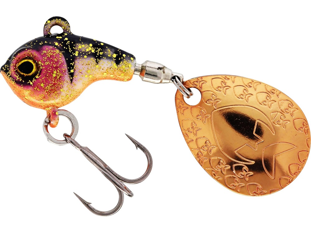 Levně Westin nástraha dropbite tungsten spin tail jig copper perch - 1,8 cm 9 g