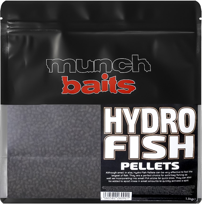 Levně Munch baits pelety hydro fish pellets 2 l