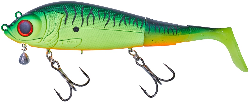 Levně Gunki nástraha grouper s fire tiger - 14 cm 34,2 g