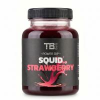TB Baits Power Dip GLM Squid Strawberry 150 ml (1)