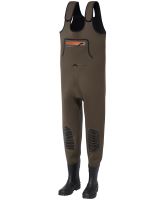 Scierra Brodící Kalhoty Kenai Neo 4 mm Chest Bootfoot Felt Brown