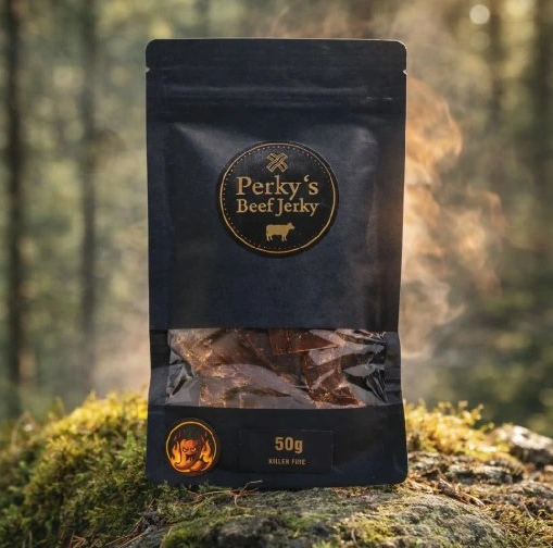 Perky´s jerky sušené hovězí maso killer fire 50 g