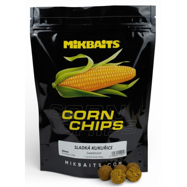 Mikbaits Boilie Corn Chips Sladká Kukuřice